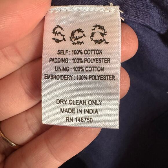 NWT Sea New York Pippin Quilted Floral Patchwork Cropped Jacket Size Large - Picture 13 of 14